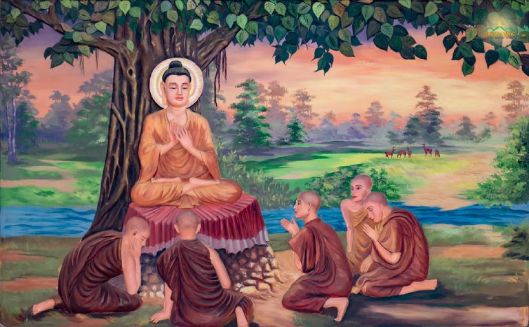 Tứ Diệu Đế được Đức Phật chiêm nghiệm được sau khi trải qua quá trình thiền định 49 ngày dưới gốc Bồ Đề