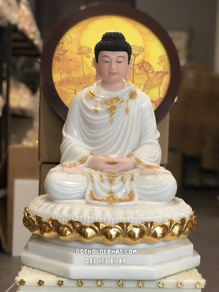 Tượng Phật Thích Ca Trắng đẹp nhất